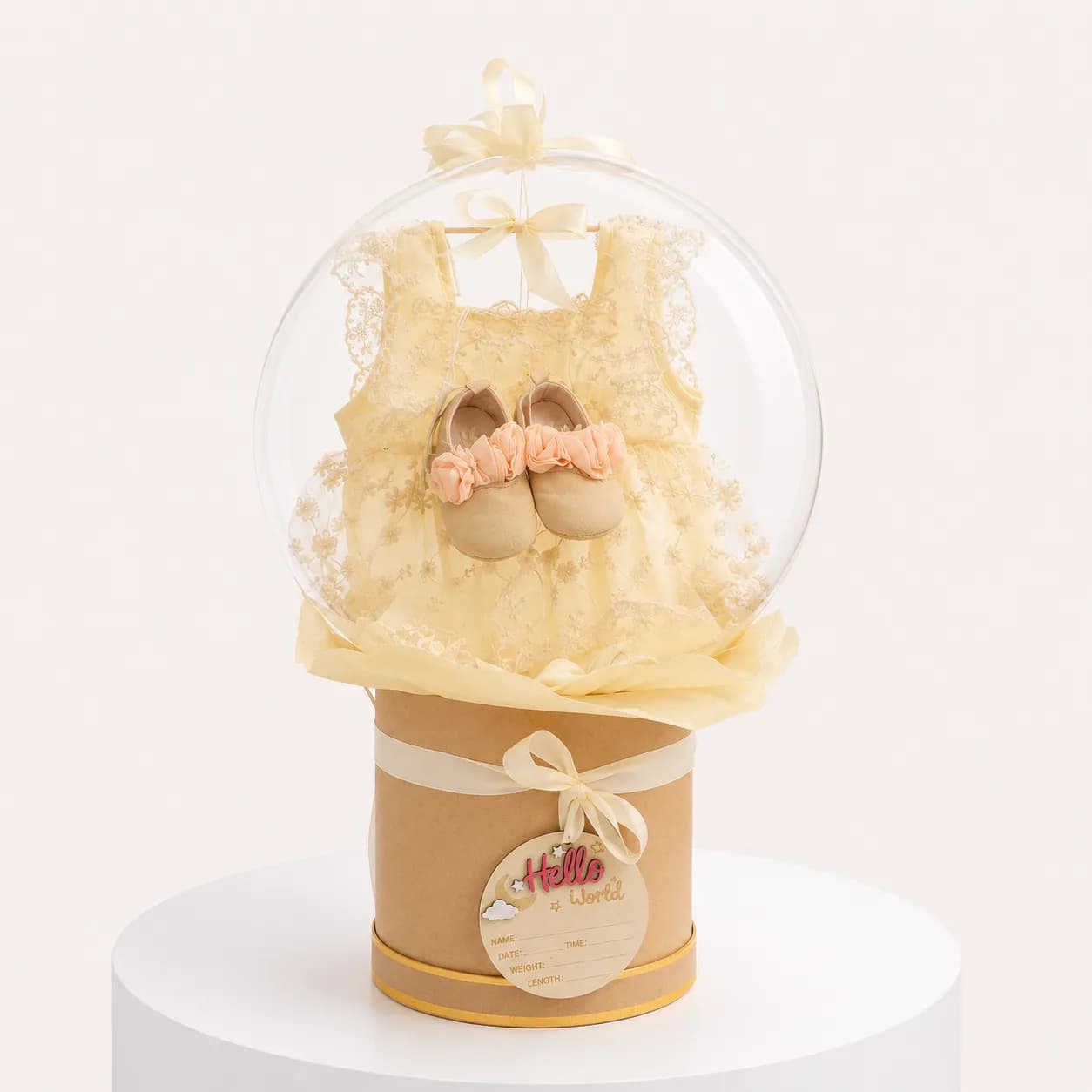 Baby Girl Balloon Gift