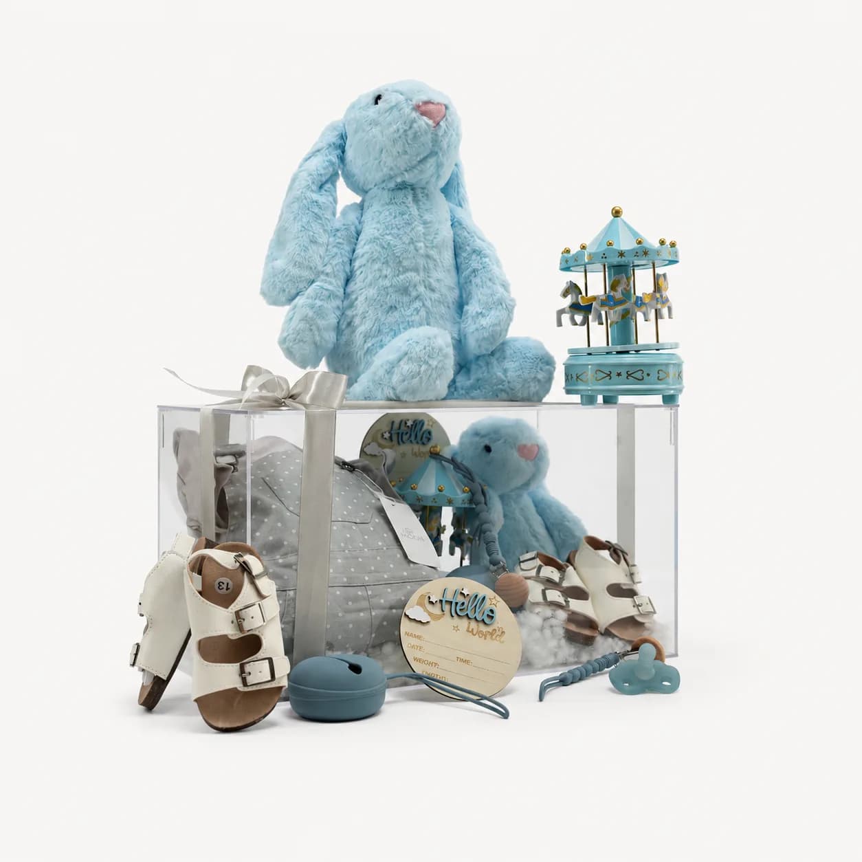 Acrylic Baby Boy Box