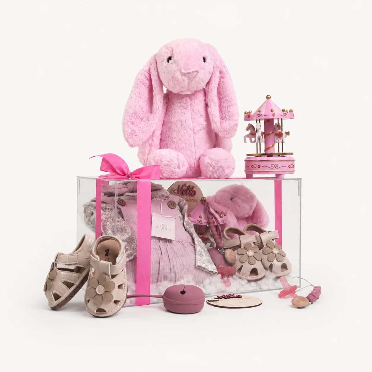 Acrylic Baby Girl Box